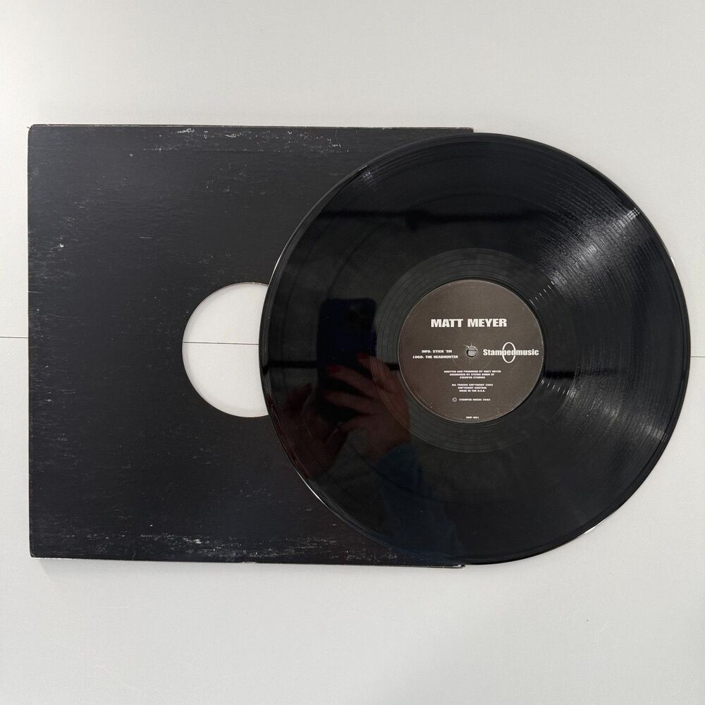 Matt Meyer Stamped Music SMP-001 12” Vinyl 2002 DJ Record VG (027)